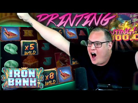 SUPER MEGA BIG WIN on Iron Bank Slot! (Coconut Bonus)