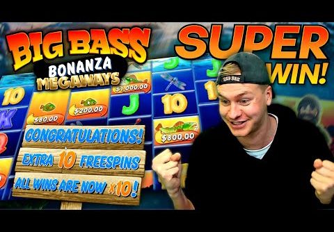 Big Bass Bonanza Megaways MAX LEVEL!  (Mega Big Slot Win)