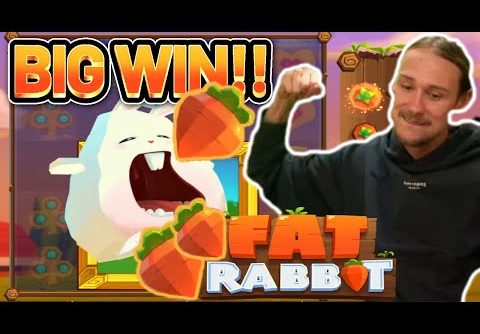 BIG WIN!!! FAT RABBIT BIG WIN – €5 bet on Casino slot from CasinoDaddys stream
