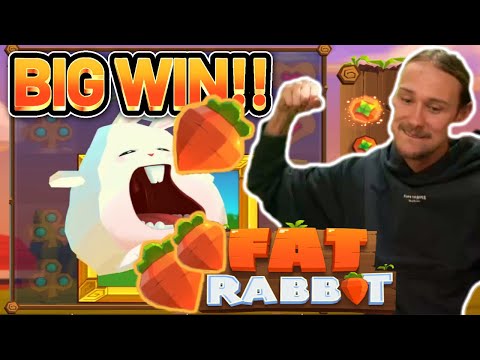 BIG WIN!!! FAT RABBIT BIG WIN – €5 bet on Casino slot from CasinoDaddys stream