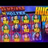 RECORD SLOT BATTLE WIN!! – Vampires Vs Wolves!