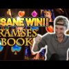 INSANE WIN! RAMSES BOOK BIG WIN – CASINO Slot from CasinoDaddys LIVE STREAM