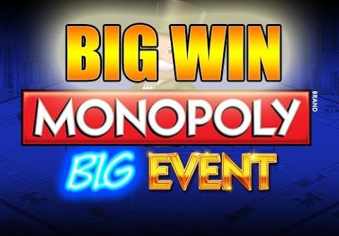 Online slots HUGE WIN 20 euro bet – Monopoly Big Event BIG WIN