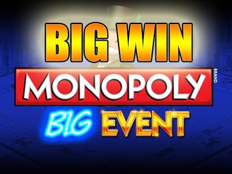 Online slots HUGE WIN 20 euro bet – Monopoly Big Event BIG WIN