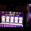 Monopoly Jackpot Station Slot HUGE WIN w/ 10X -WMS