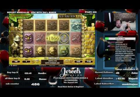 Gonzo’s Quest FreeSpins Gives Super Big Win!!