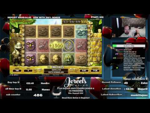 Gonzo’s Quest FreeSpins Gives Super Big Win!!