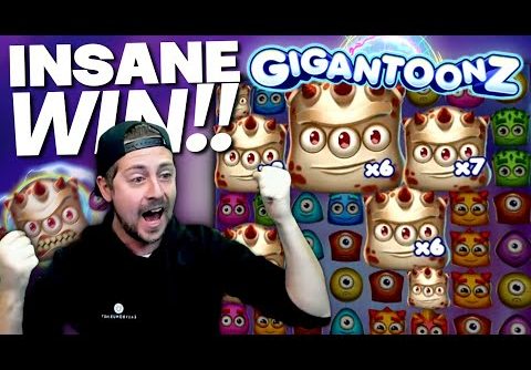 INSANE BIG WIN ON NEW GIGANTOONZ SLOT! 🚨 (Reactoonz 3)