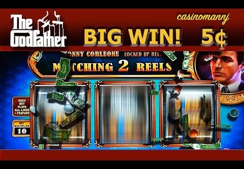 5-cent! – THE GODFATHER Slot Machine – BIG WIN! – Slot Machine Bonus