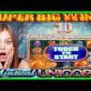 **SUPER BIG WINS!**🦄LIVE PLAY! BONUSES! Mystical Unicorn WMS Slot Machine Bonus