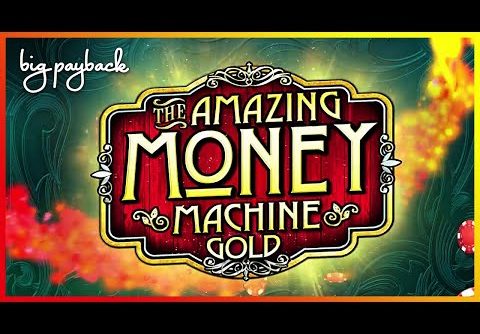 The Amazing Money Machine Gold Slot – BIG WIN BONUS!