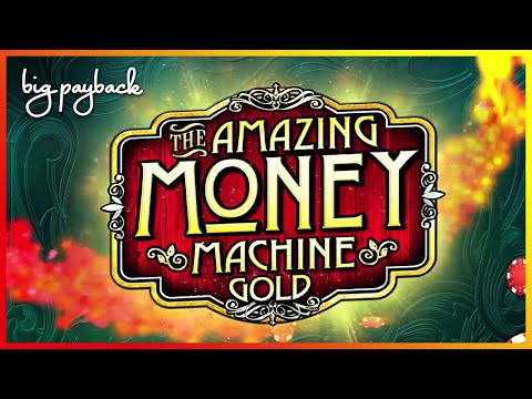 The Amazing Money Machine Gold Slot – BIG WIN BONUS!