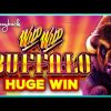 Wild Wild Buffalo Slot – HUGE WIN BONUS!