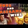 HOT STREAK – BIG WINS – DIVINE DREAMS SLOT!!