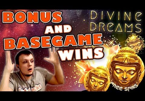 HOT STREAK – BIG WINS – DIVINE DREAMS SLOT!!