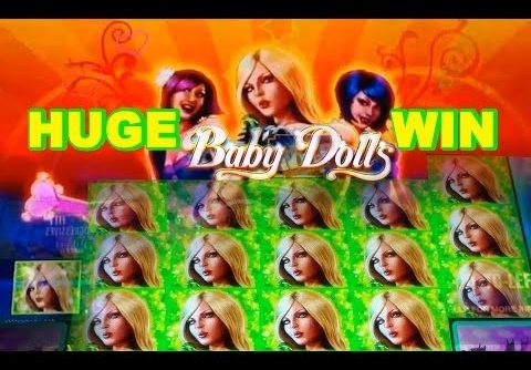 MAX BET – Baby Dolls 2¢ -HUGE WIN! – *NEW GAME* –  Slot Machine Bonus