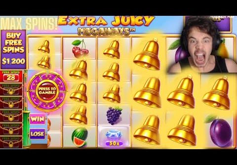 MAX WIN SET UP ON EXTRA JUICY MEGAWAYS ALL-IN BONUS BUY! *NEW*  (INSANE SLOT)