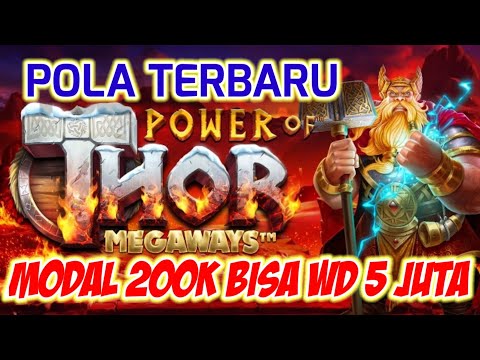 Slot gacor hari ini || Pola power of thor megaways ▪︎ Power of thor megaways big win