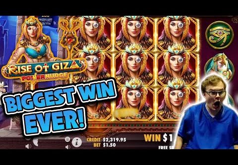 MY BIGGEST SLOT WIN EVER! (INSANE)