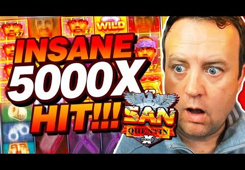 *MEGA WIN* MASSIVE WIN on San Quentin Slot!!