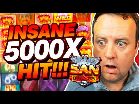 *MEGA WIN* MASSIVE WIN on San Quentin Slot!!