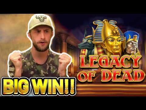 BIG WIN!!! LEGACY OF DEAD BIG WIN – €5 bet on Casino slot from CasinoDaddys stream