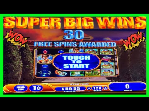 **SUPER BIG WINS!** BONUS AFTER BONUS! Napoleon and Josephine WMS Slot Machine