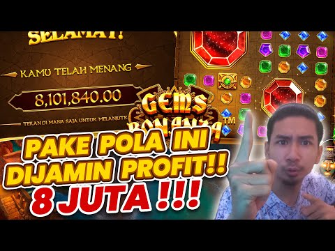 SLOT GACOR HARI INI | GEMS BONANZA TEMBUS JACKPOT 8 JUTA