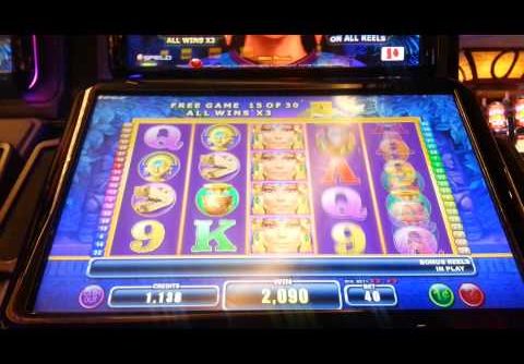 Princess of the Amazon slot machine , big win!!