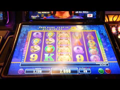 Princess of the Amazon slot machine , big win!!