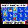 Fishin Frenzy 4€ Freispiele MEGA WIN Merkur Magie Automat Spielhalle Novoline Jackpot Casino Slots