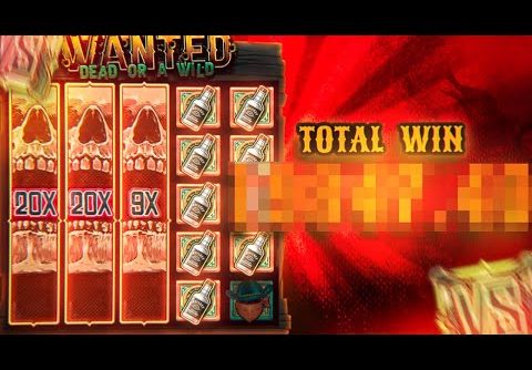 My BIGGEST WIN on WANTED DEAD OR A WILD SLOT! *RECORD WIN*