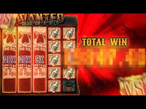 My BIGGEST WIN on WANTED DEAD OR A WILD SLOT! *RECORD WIN*