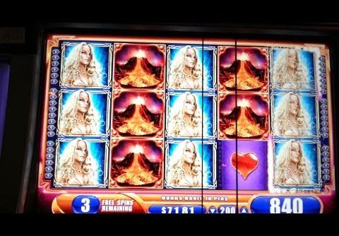 Nordic Spirit Max Bet Super Big Win Bonus WMS Slot Machine