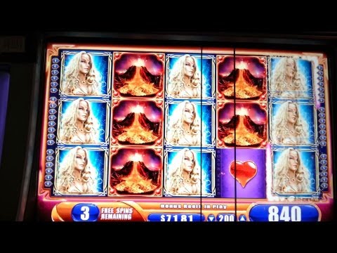 Nordic Spirit Max Bet Super Big Win Bonus WMS Slot Machine