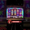 RECORD BREAKING JACKPOT on DIAMOND QUEEN SLOT MACHINE #CASINO #SHORTS (part 2)