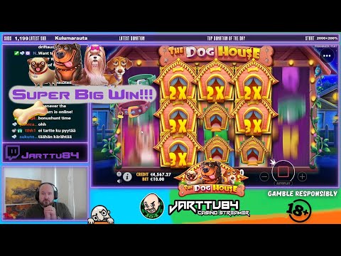 The Dog House!! Super Big Slot Win!!