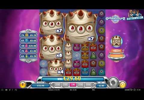 GIGANTOONZ SLOT HYPER SUPER BIG WIN MUST SEE!!!!