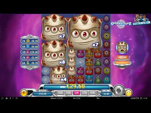 GIGANTOONZ SLOT HYPER SUPER BIG WIN MUST SEE!!!!