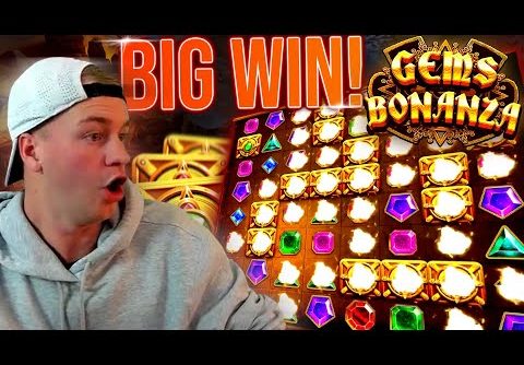 Big Win on Gems Bonanza Slot!
