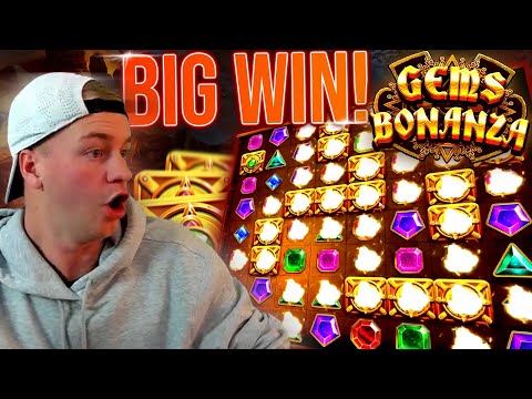 Big Win on Gems Bonanza Slot!