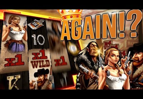 TRIPLE WILDS AGAIN! Deadwood Slot Pays HUGE! (Big Win)