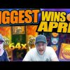 COLLECTION OF BIG WINS!! Fruity Slots Highlights From April