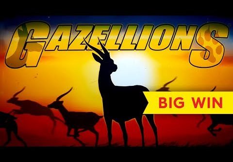 Gazellions Slot – 100x BIG WIN BONUS, YEAH!