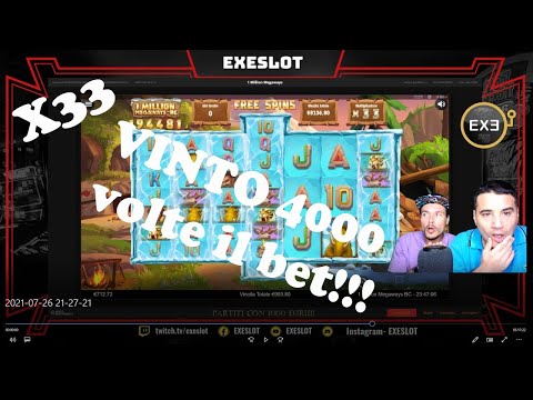 SLOT ONLINE ITALIA HIGHTLIGHTS –  VINCITA RECORD 1 MILLION MEGAWAYS 🔴LIVE CASINO [26/07]