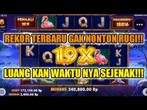 SLOT GACOR HARI INI!! TRIK DAN POLA MODAL RECEH GREAT RHINO MEGAWAYS || PRAGMATIC PLAY!!