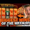 BIGGEST WINS OF THE WEEK 8 | BIG WINS ON ONLINE SLOTS!