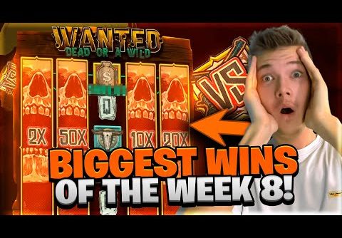 BIGGEST WINS OF THE WEEK 8 | BIG WINS ON ONLINE SLOTS!