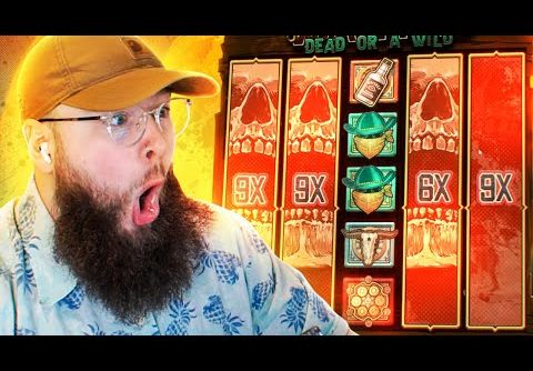 I JUST HIT MY NEW RECORD WANTED DEAD OR A WILD SLOT WIN!