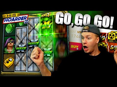 Another CRAZY BIG WIN on Hoarder xWays Slot!
